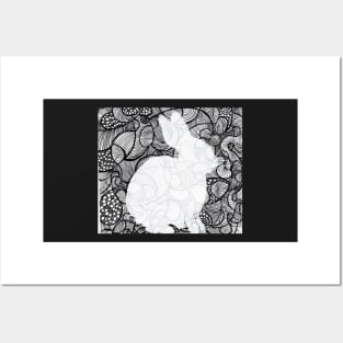 White Rabbit Posters and Art